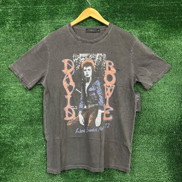 David Bowie Live 1972 Rock T-Shirt Size Medium - Picture 1 of 4